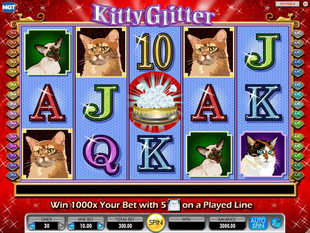 Kitty Glitter slot games