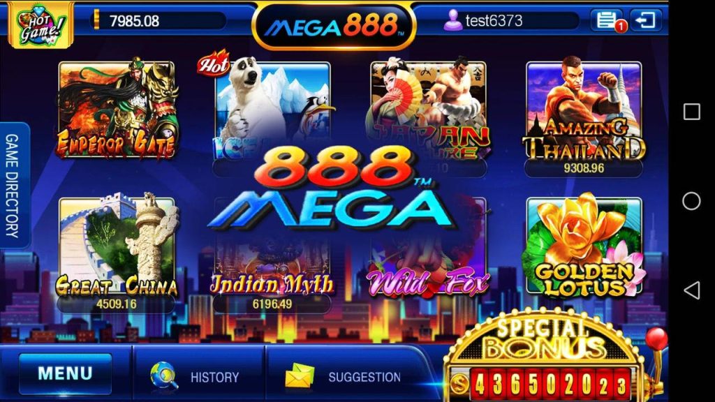 Main MEGA888